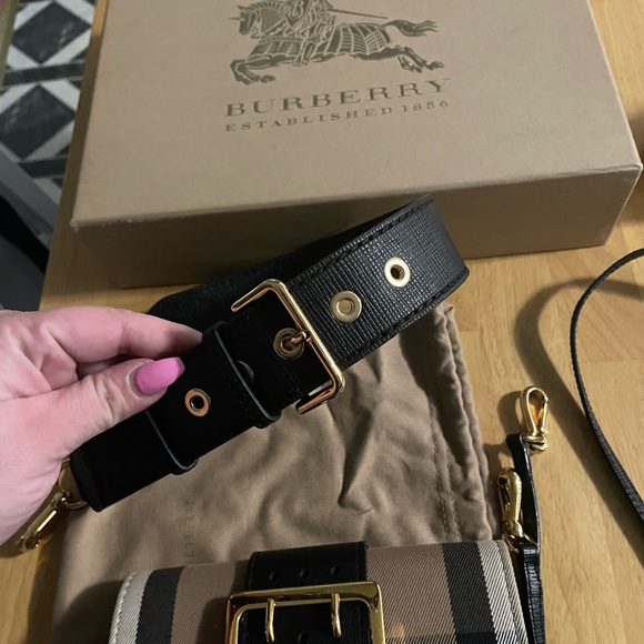 Authentic - Cloth crossbody bag Burberry Multicolour in Cloth - 47902057 - Picture 3 of 3